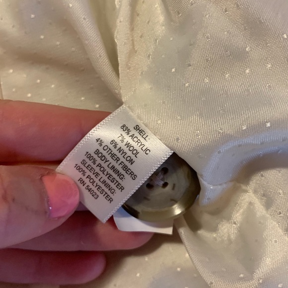 Banana Republic houndstooth winter coat - Picture 4 of 7